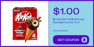 kitkat cones $1 coupon