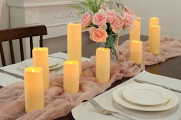 Flameless Candles Set
