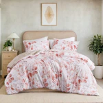 Reversible Floral Comforter Set