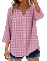 Women's Plaid Shirt