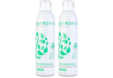 2 Purezero Dry Shampoos