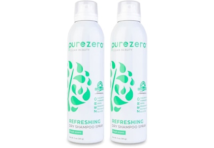 2 Purezero Dry Shampoos