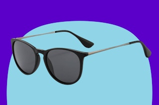 SUNGAIT Premium Vintage Round Sunglasses.