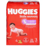 2 Huggies Little Movers Diapers Packs