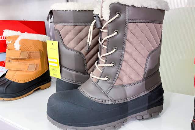 Kids' Boot Clearance at Target: 70% Off With Prices Starting at Only $7 card image