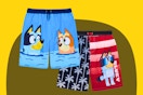 Walmart Bluey kids' swim trunks