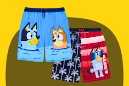 Calling All Bluey Fans: These Kids' Swim Trunks Are as Low as $5 at Walmart card image