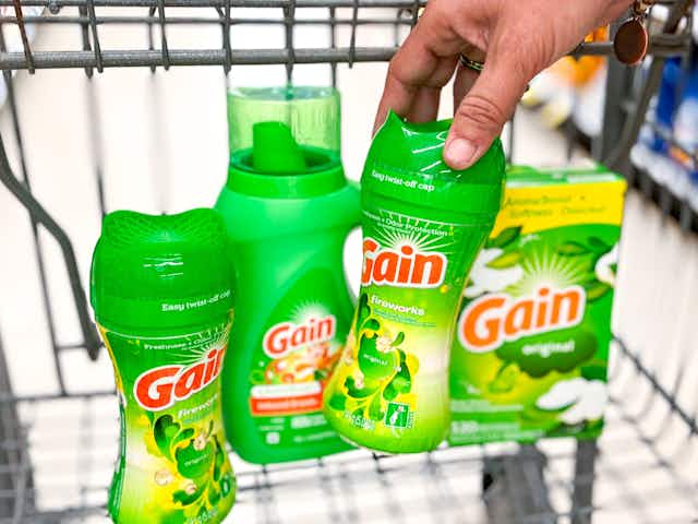 Gain Laundry Detergent, Only $3.25 Each at Walgreens card image