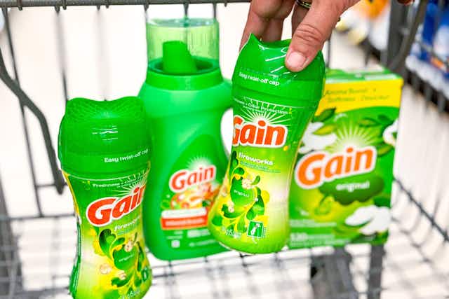 Gain Laundry Detergent, Only $3.25 Each at Walgreens card image