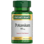 2 Nature's Bounty Potassium Tablet Bottles