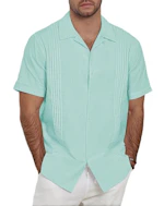 Men's Linen Button Down Shirt