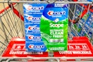 crest complete toothpaste in shopping cart