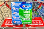 crest complete toothpaste in shopping cart