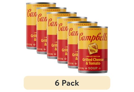 Campbell's Grilled Cheese & Tomato Soup 6-Pack