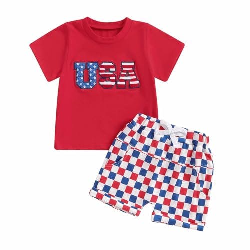 Baby 4th of July Outfit Set