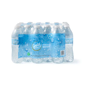 2 Gold Emblem Bottled Water 24-Packs