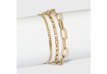 A New Day Paperclip Chain Bracelets