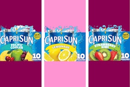 Capri Sun 10-Count Drinks, as Low as $2.09 on Amazon card image