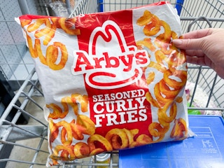 a bag of frozen arbys curly fries