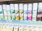 batiste dry shampoo on walgreens shelf