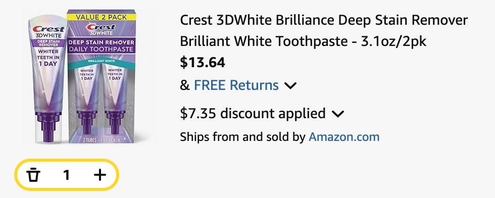 crest toothpaste