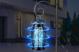 Outdoor Bug Zapper, Just $15.98 on Amazon (Reg. $49.99) card image