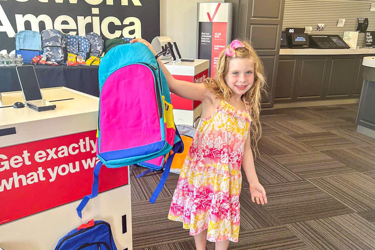 Get Ready! The Verizon Free Backpack Giveaway Is Sunday, July 28