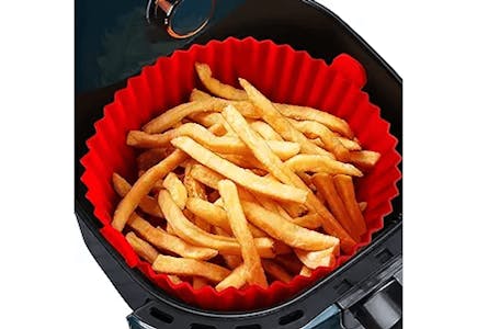 2 Air Fryer Silicone Liners