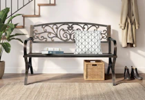 Bloomsbury Market Steel Bench