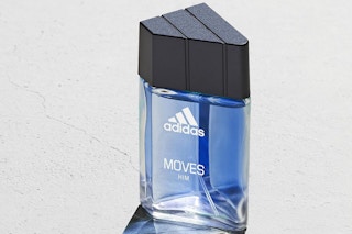 a bottle of adidas fragrance