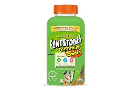 2 Flintstones Vitamins Bottles