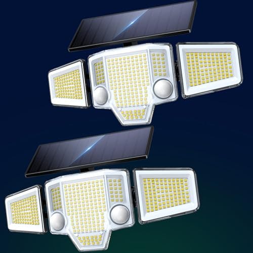 Solar Flood Lights 2-Pack