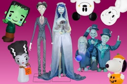 Warner Brothers, Disney, Peanuts & Universal Halloween Decor