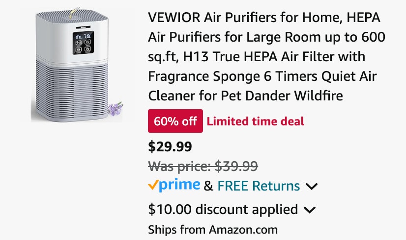 Air Purifier Cart