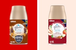 Glade refills collage: Apple and Cashmere