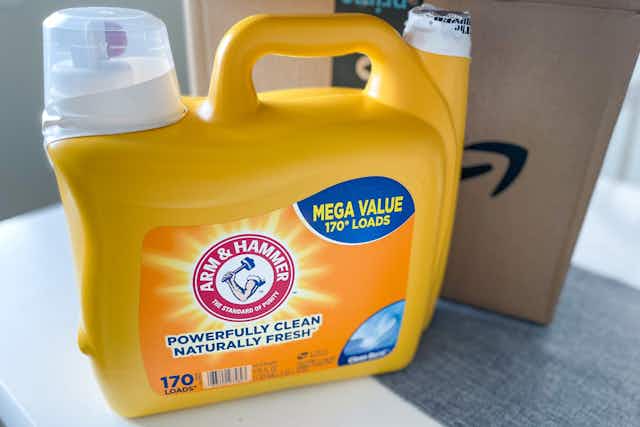 Arm & Hammer Jumbo Laundry Detergent, as Low as $8.38 at Amazon card image