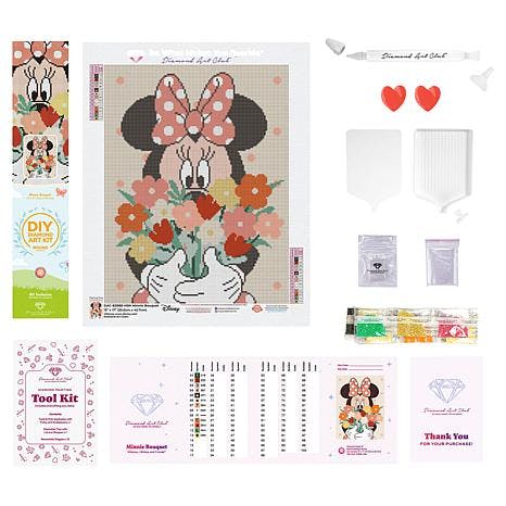 Diamond Art Club Minnie Bouquet Kit