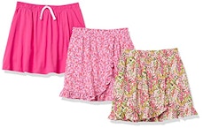 Amazon Essentials Kids' Skort 3-Pack