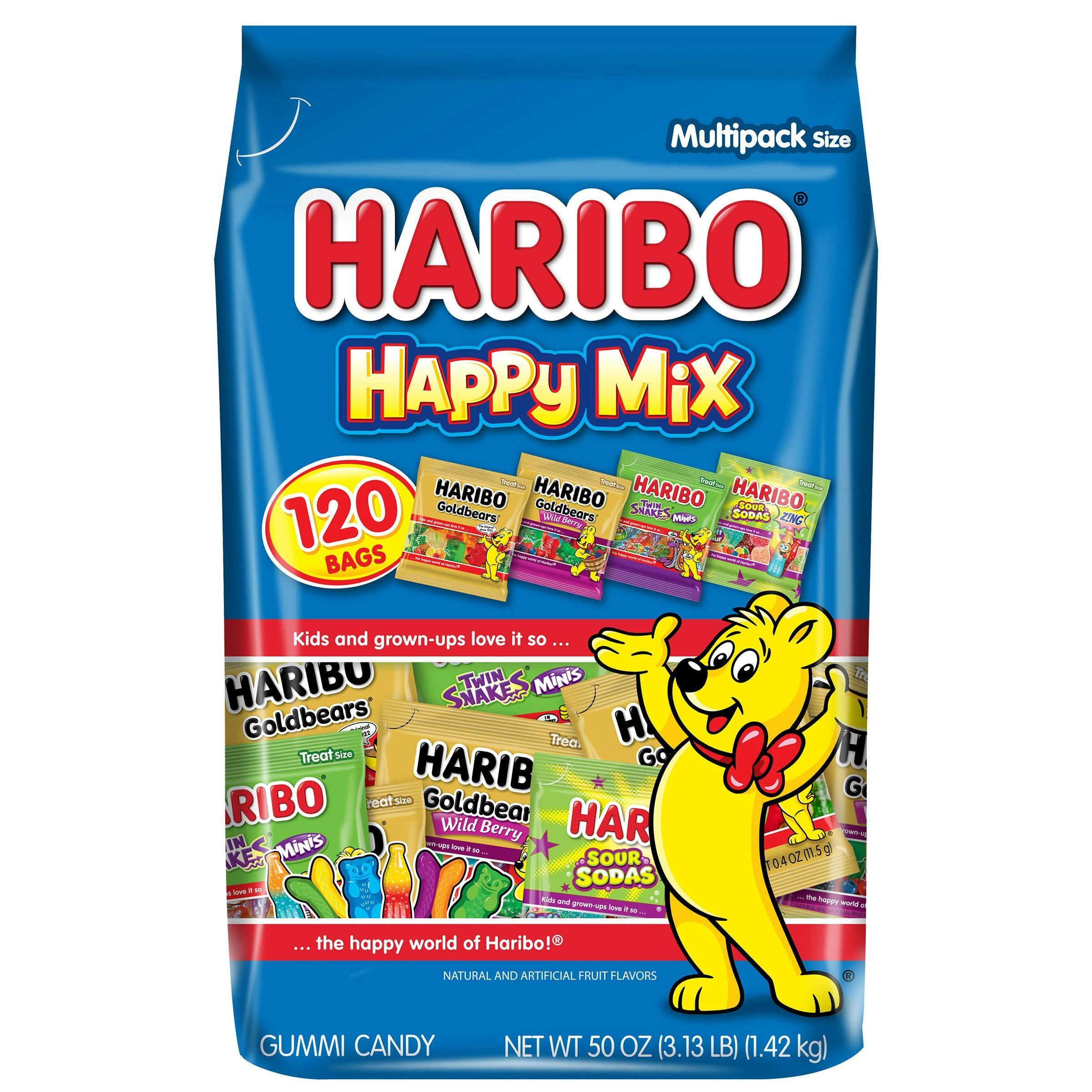 Haribo Happy Mix 120-Pack