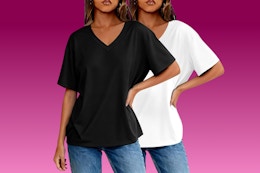 woman wearing tops on KCL template