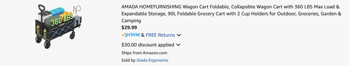 Amazon Foldable Wagon 2025 3