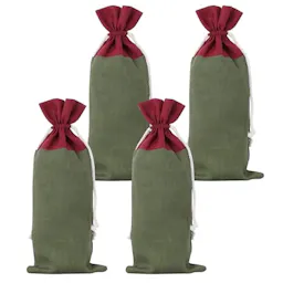 Linen Wine Bags