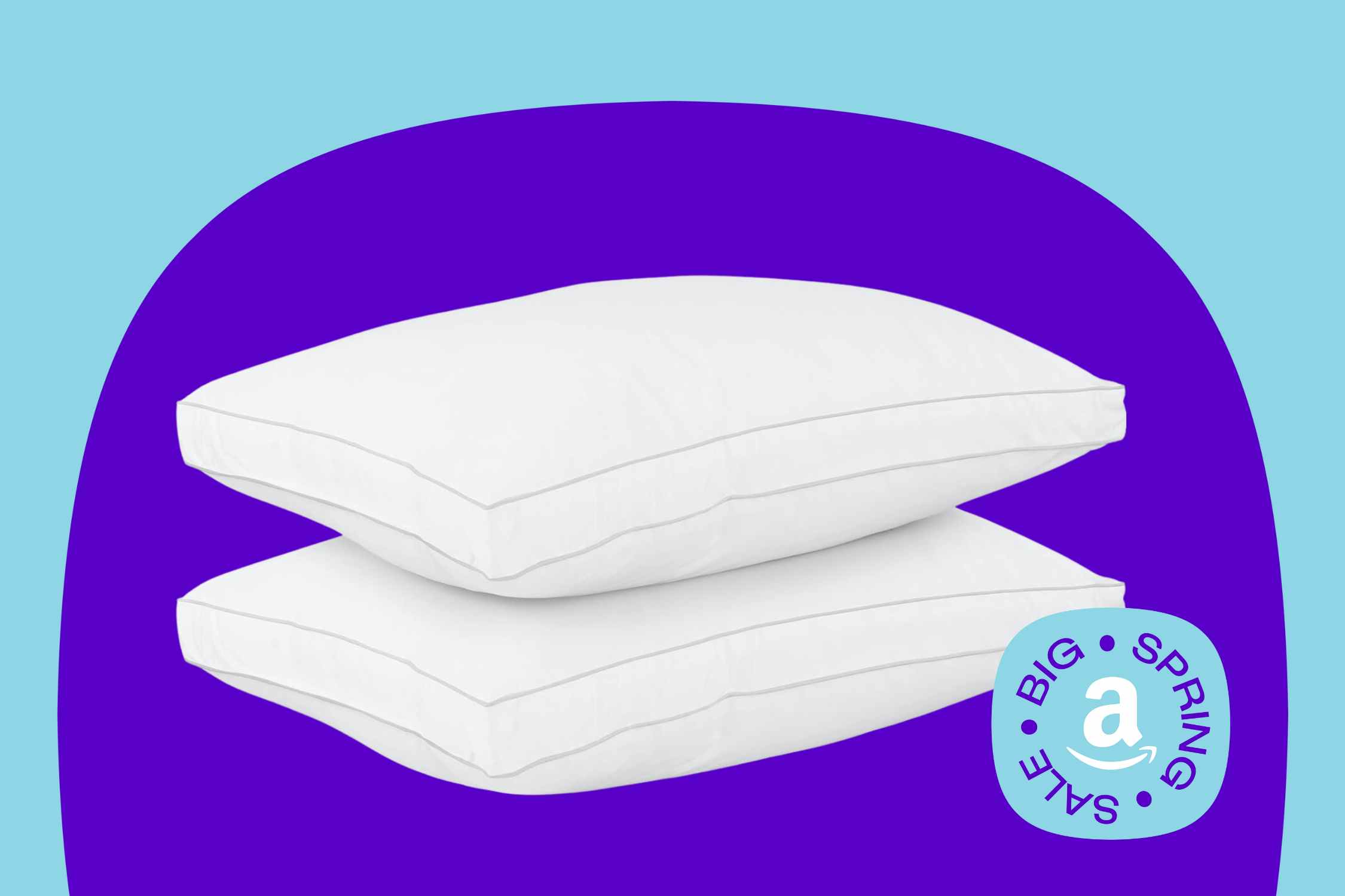 Queen-Size Cooling Pillow 2-Pack, Now $20 on Amazon