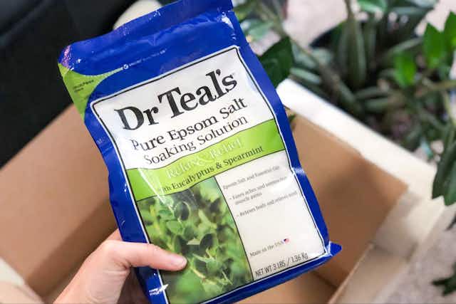 Dr Teal's Salt Soak: Get 3 Bags for $8.88 on Amazon (Under $3 Each) card image
