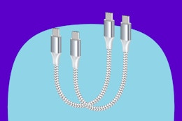 USB-C Charging Cable 2-Pack, Just $1 on Amazon (Reg. $10) card image
