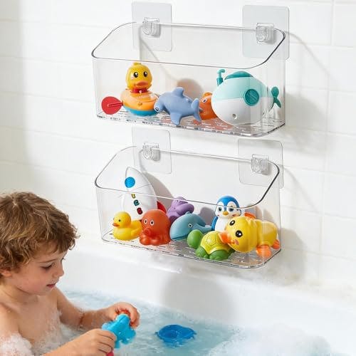 Bath Toy Storage Organizer 2-Pack