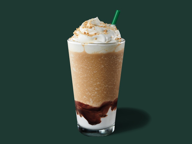 starbucks frozen smores frappuccino drink