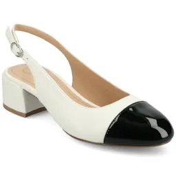 Women's Sling Back Block Heel Pumps