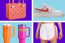 Bogg Bitty Bag, Nike Women’s Air Force 1 Shoes, Stanley Quencher Tumbler, Nike Women’s Dri-Fit Running Shorts