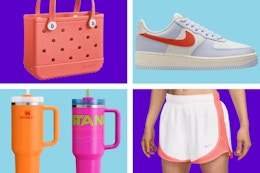 Bogg Bitty Bag, Nike Women’s Air Force 1 Shoes, Stanley Quencher Tumbler, Nike Women’s Dri-Fit Running Shorts